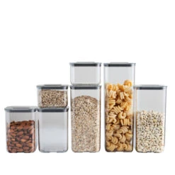 Aldente Opbevaringsbokse Sæt Med 7 Stk. Klar