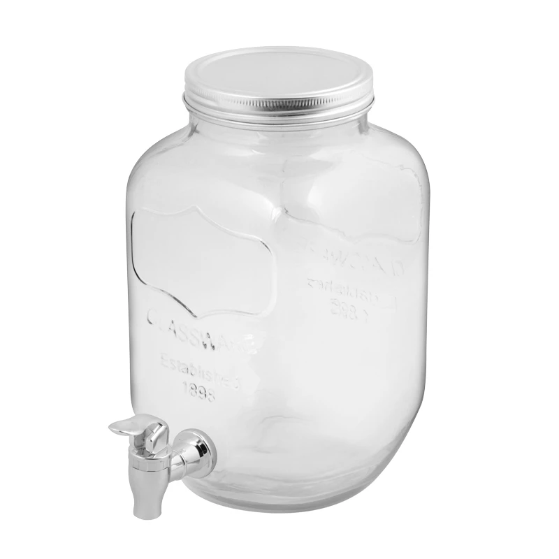 Day Dispenser/ Opbevaringsglas Med Tappehane 4 Liter 3 Day Dispenser/ Opbevaringsglas Med Tappehane 4 Liter