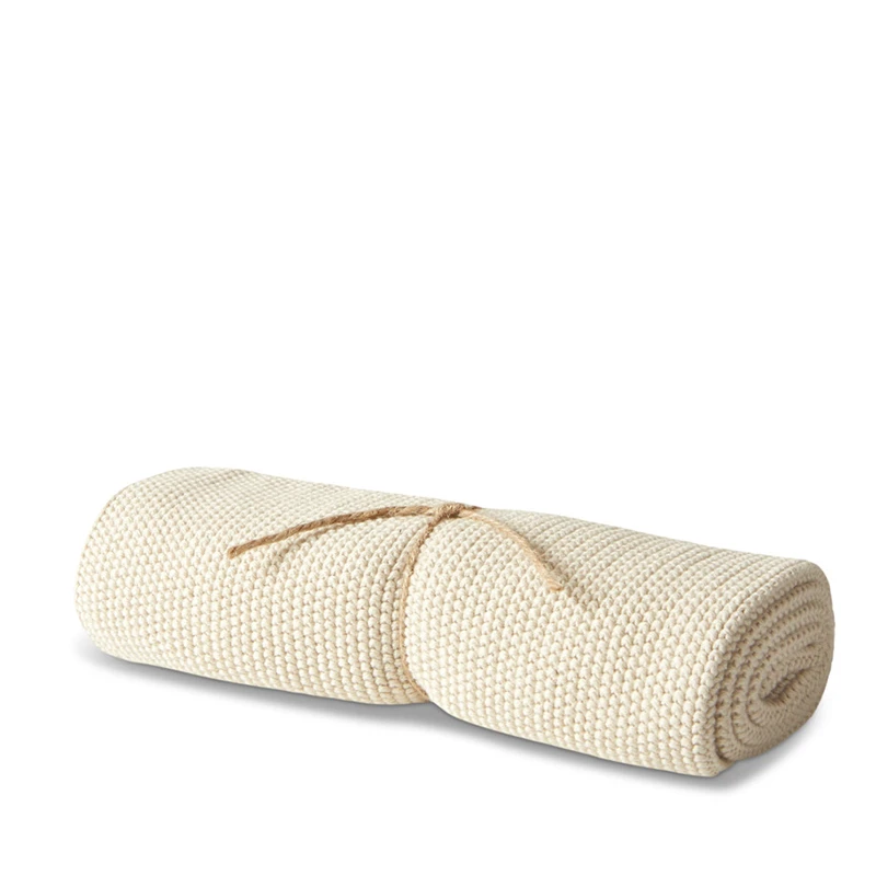 Køkkenhåndklæde Strik 60x40 Cm Sand 3 Køkkenhåndklæde Strik 60x40 Cm Sand