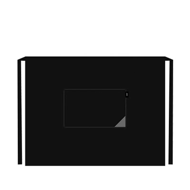 Herstal Juna Triangle Forklæde Med Lomme Sort 3 Herstal Juna Triangle Forklæde Med Lomme Sort