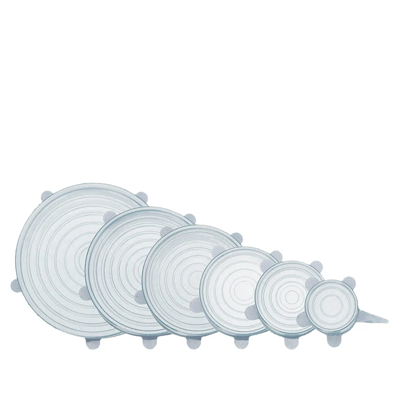 Aldente Genanvendelige Silikonelåg 6 Stk. I Gaveæske 3 Aldente Genanvendelige Silikonelåg 6 Stk. I Gaveæske