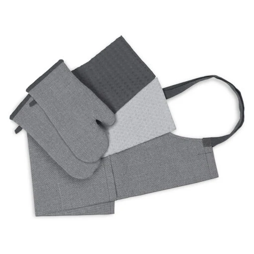 Bastian Tekstilsæt Recycle 5 Dele Grå 6 Bastian Tekstilsæt Recycle 5 Dele Grå -MEPAL Butik 5709631058422