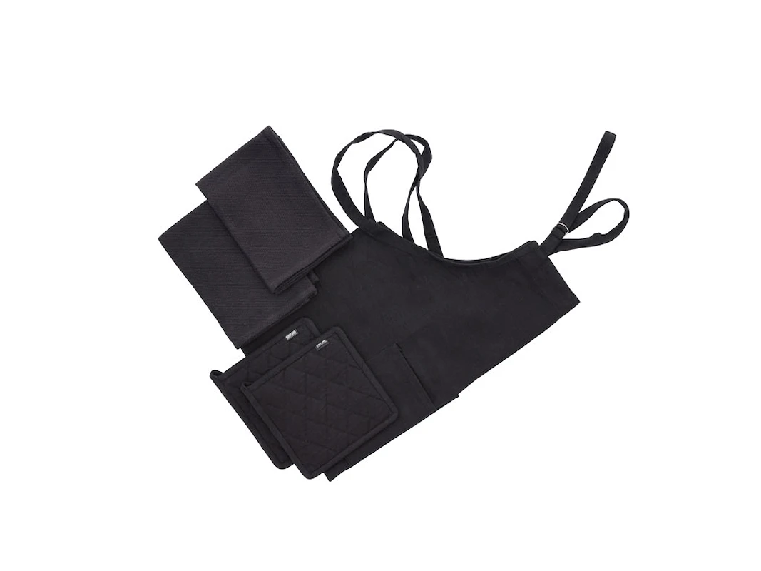 Bastian Tekstiler Tekstilsæt 5 Dele Sort 3 Bastian Tekstiler Tekstilsæt 5 Dele Sort