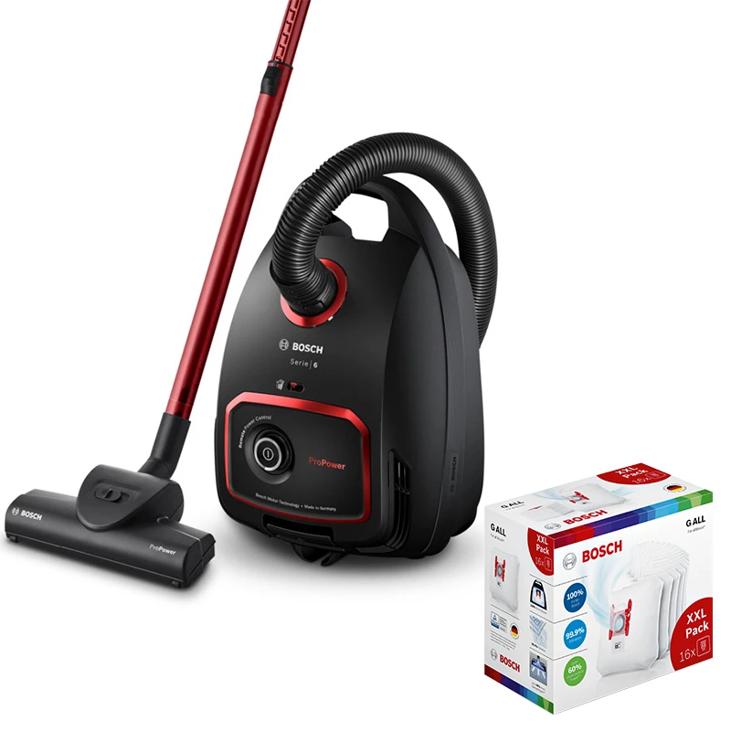 Bosch Serie 6 BGL6POW1 Støvsuger Inklusiv 16 Stk. Støvsugerposer 3 Bosch Serie 6 BGL6POW1 Støvsuger Inklusiv 16 Stk. Støvsugerposer