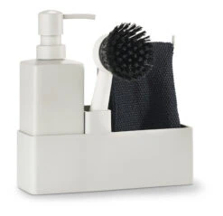 Zone Opvaskesæt 4 Dele Warm Grey