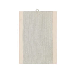 Södahl Statement Stripe Viskestykke Beige 50x70 Cm