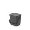 Brabantia Sort & Go Affaldsspand Med Låg Grey 3 Liter 2 Brabantia Sort & Go Affaldsspand Med Låg Grey 3 Liter -MEPAL Butik 8710755209888