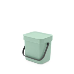 Brabantia Sort & Go Affaldsspand Med Låg Jade Green 3 Liter