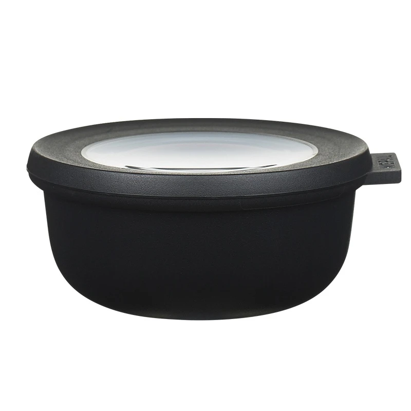 Mepal Cirqula Skål Med Låg 350 Ml Sort 3 Mepal Cirqula Skål Med Låg 350 Ml Sort