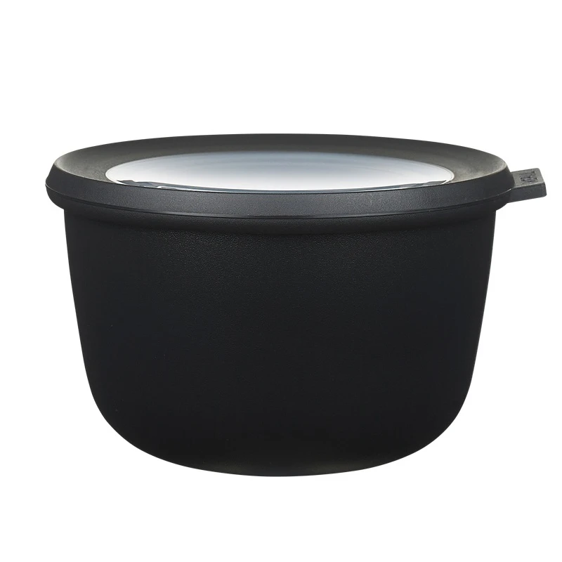 Mepal Cirqula Skål Med Låg 1000 Ml Sort 3 Mepal Cirqula Skål Med Låg 1000 Ml Sort