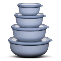 Mepal Cirqula Skålesæt Med Låg Lav Nordic Blue