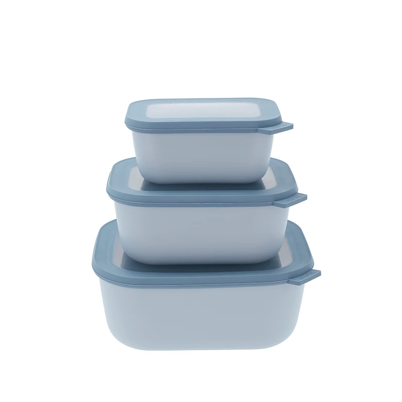 Mepal Cirqula Skålesæt Med Låg Nordic Blue 3 Mepal Cirqula Skålesæt Med Låg Nordic Blue