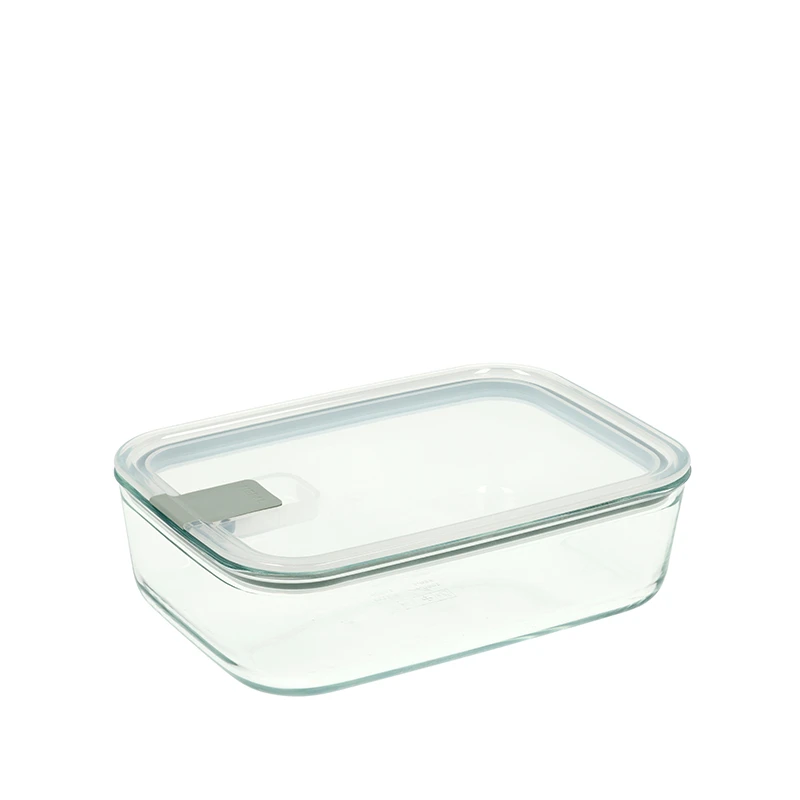 Mepal EasyClip Husholdningsboks Glas Sage 1500 Ml 3 Mepal EasyClip Husholdningsboks Glas Sage 1500 Ml