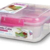 Sistema Bento Cube To Go Madkasse Assorteret 1,25 Liter 2 Sistema Bento Cube To Go Madkasse Assorteret 1,25 Liter -MEPAL Butik 9414202216854