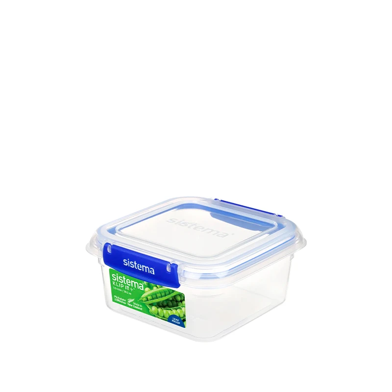 Sistema Klip It Plus Firkantet Beholder 1,15L 3 Sistema Klip It Plus Firkantet Beholder 1,15L